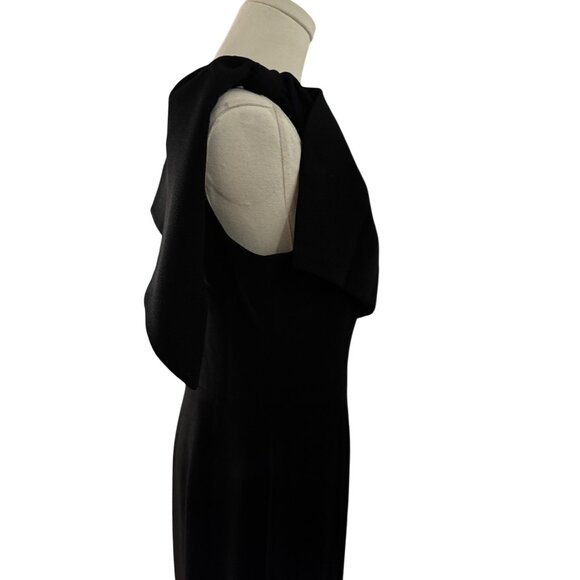 NWT Dress The Population M Black One Shoulder Gown - Picture 10 of 16